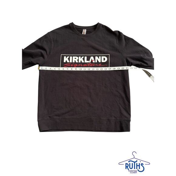 Kirkland Signature Crew Neck Sweatshirt Sweater Unisex - Picture 2 of 4